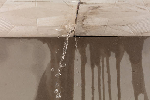 Professional Water Damage Inspection technician working in Hughesville, PA